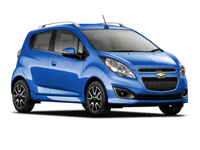 Chevrolet Spark Синий